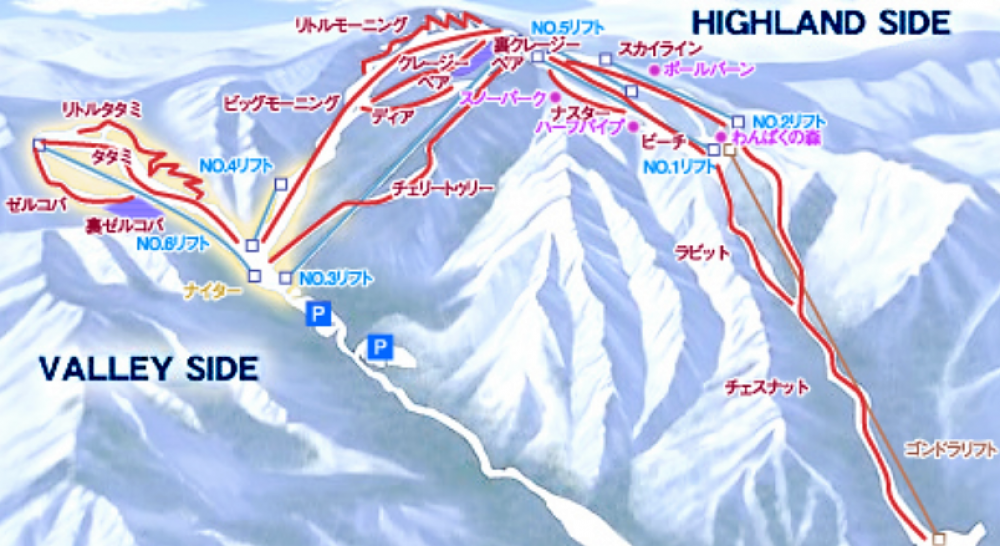 瑞穂ハイランド | 全国スキー場/スノーリゾートガイド Japanese