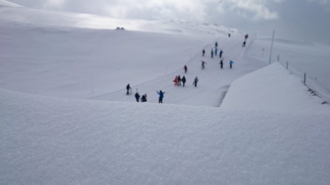 大雪山旭岳ロープウェイスキーコース